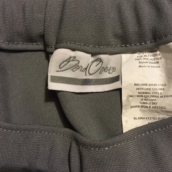 Midi length grey skirt by Bird Orer - Picture 3 of 6